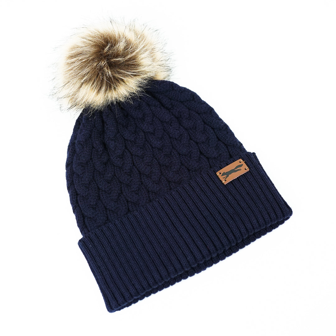 Winter Beanie With Pom Pom