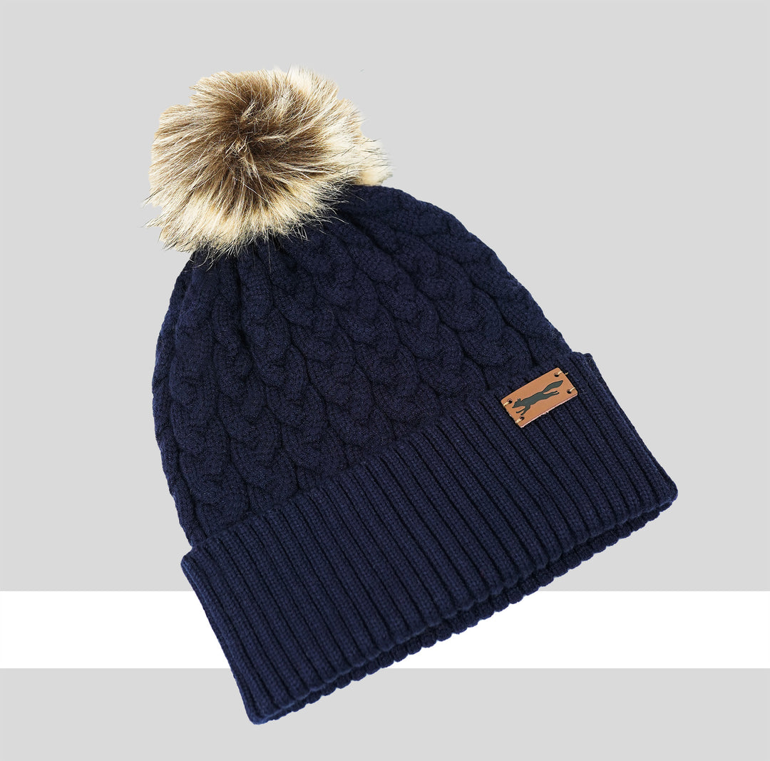 Winter Beanie With Pom Pom