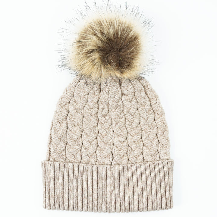 Winter Beanie With Pom Pom