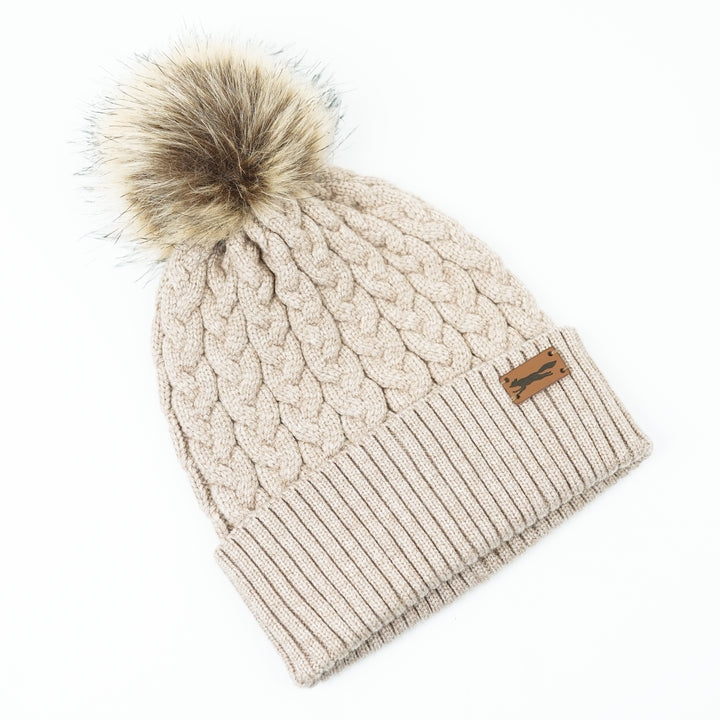 Winter Beanie With Pom Pom
