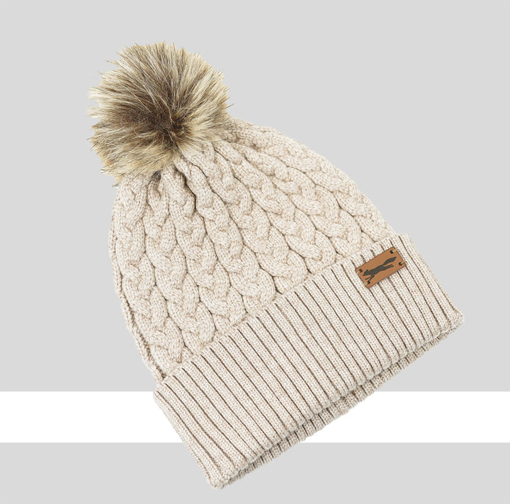 Winter Beanie With Pom Pom