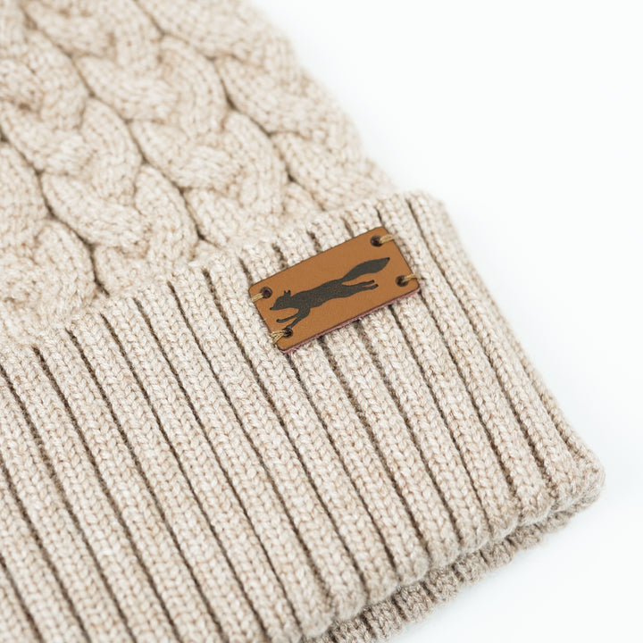 Winter Beanie With Pom Pom