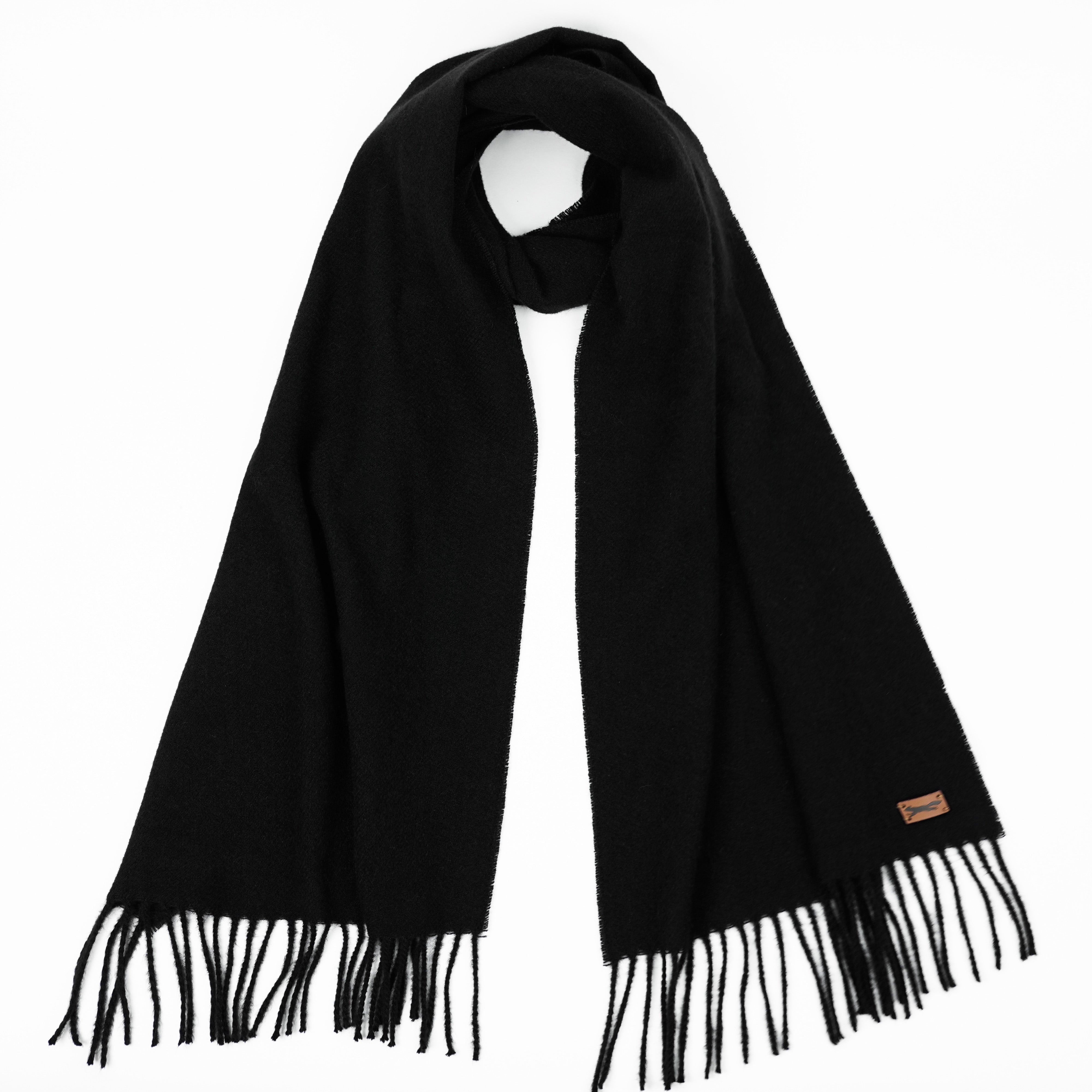 小物 plllllleeeasse fleece scarf BLACK Winter Scarves – Paul Costelloe