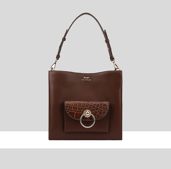 Hobo flourish sale leather shoulder bag