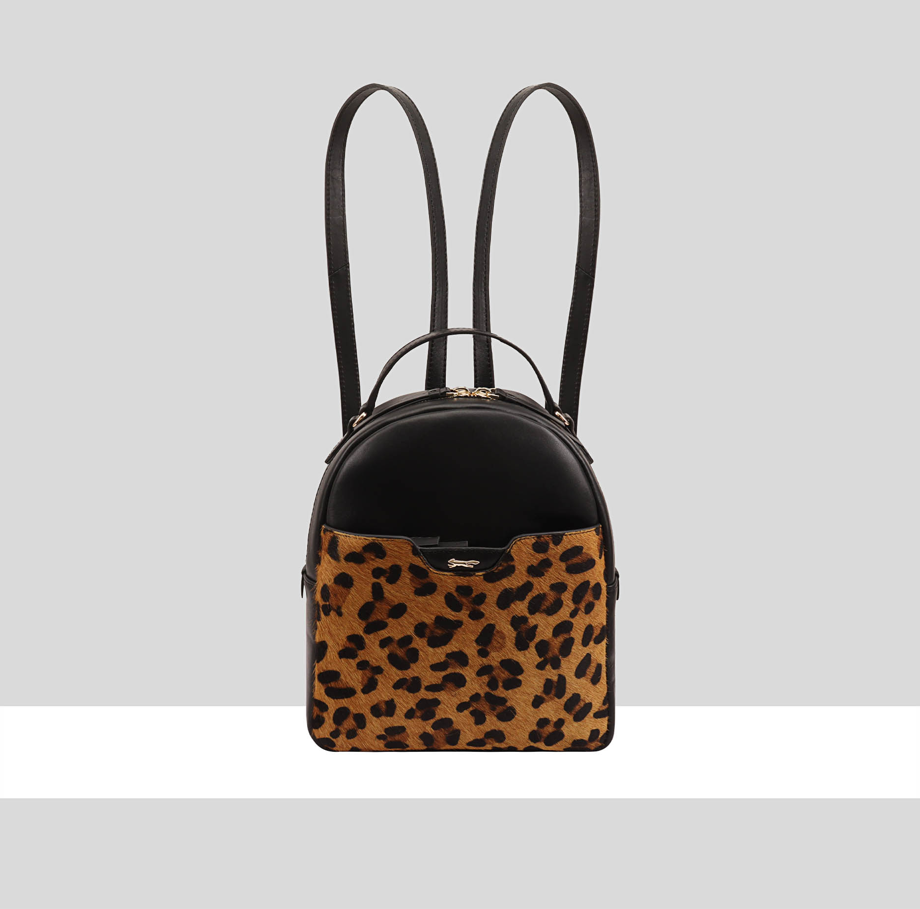 Mini leopard backpack online