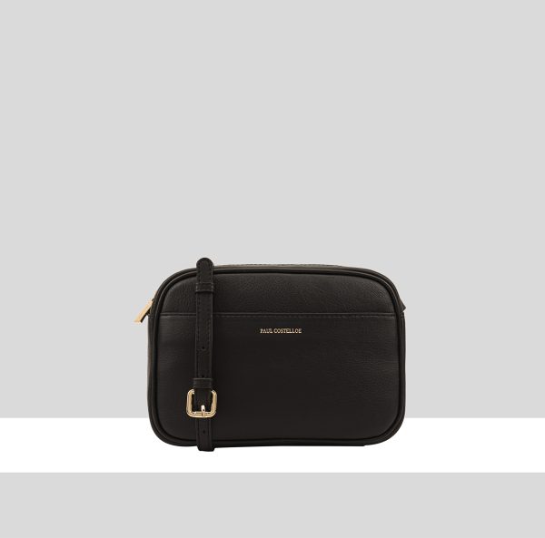 Paul Costelloe Mini Abottonato Bag in Grey Leather — UFO No More