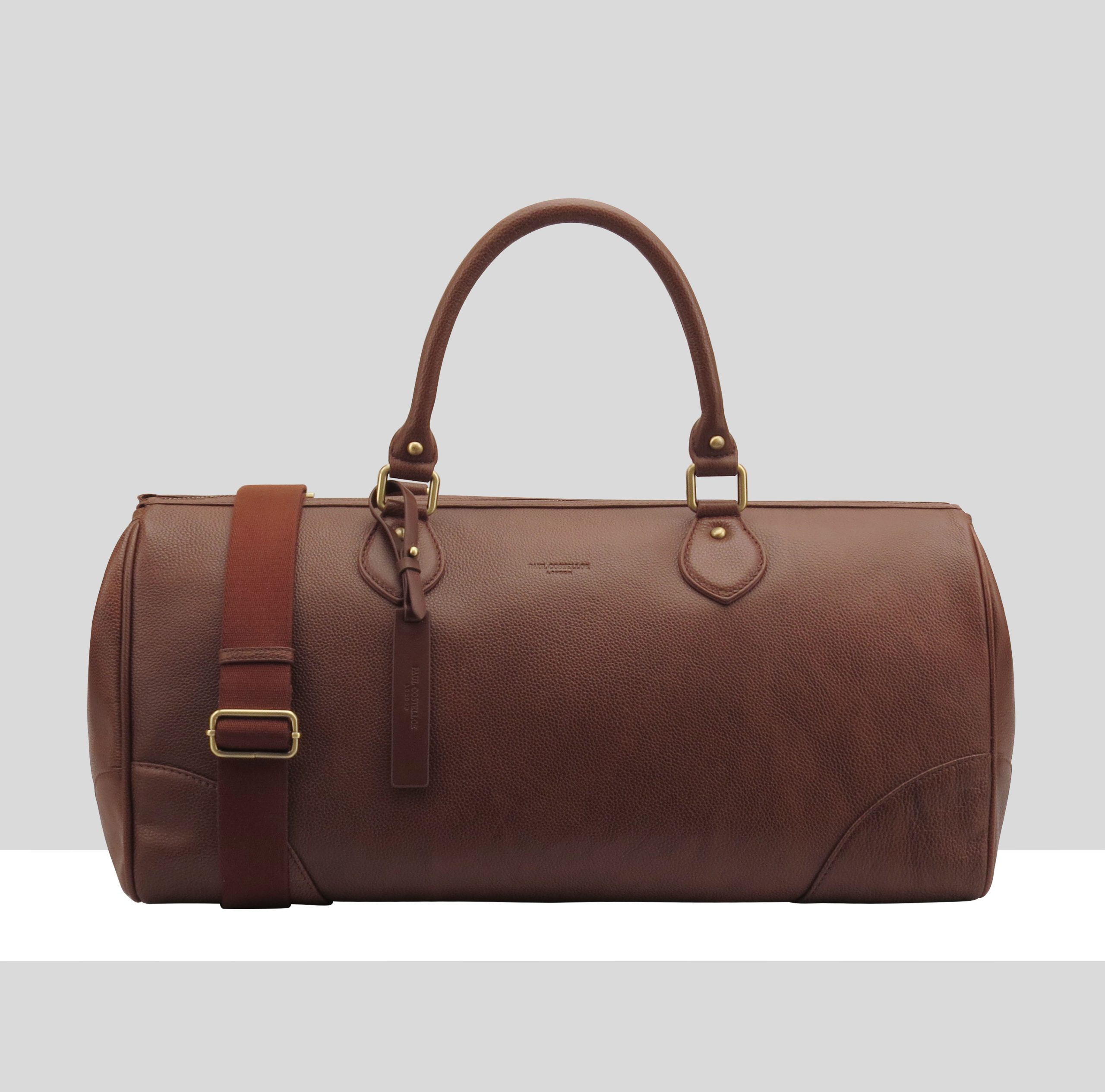 Tan leather holdall mens online